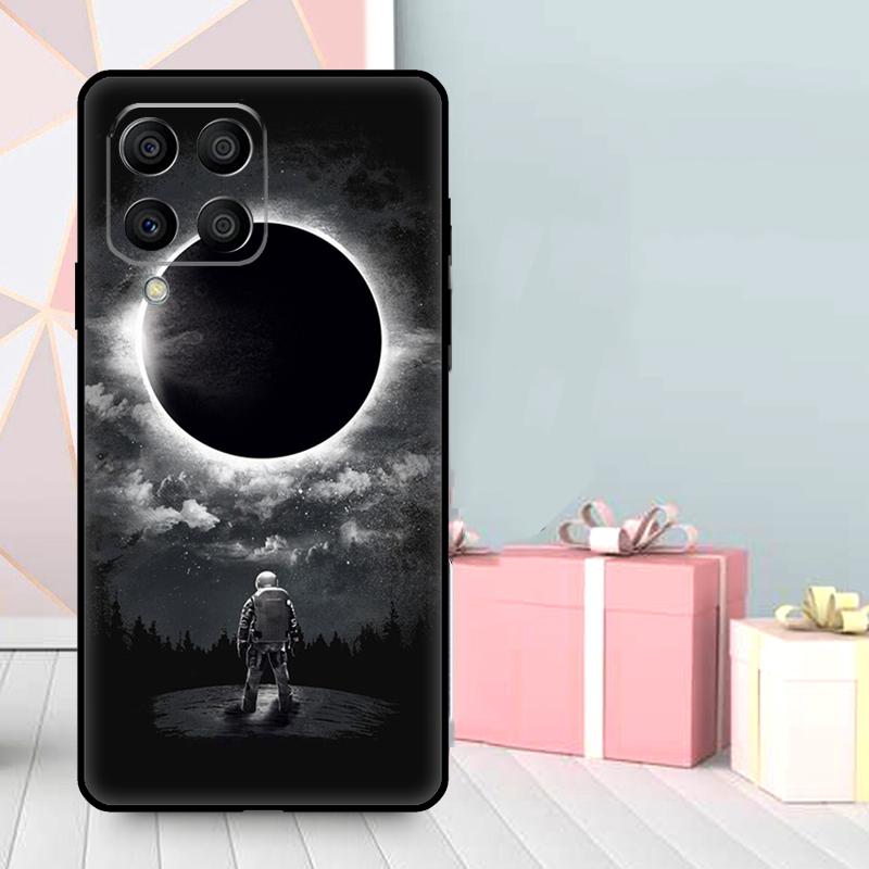 Astronaut Star Space Case For Samsung Galaxy M16 M31 M21 M13 M33 M53 M15 M35 M55 M36 M56 M12 M32 M52 M14 M34 M54