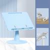 Book Reading Stand Regulable Foldable Multi Purpose Desk Book Stand Book Holder for Kids Sky Blue