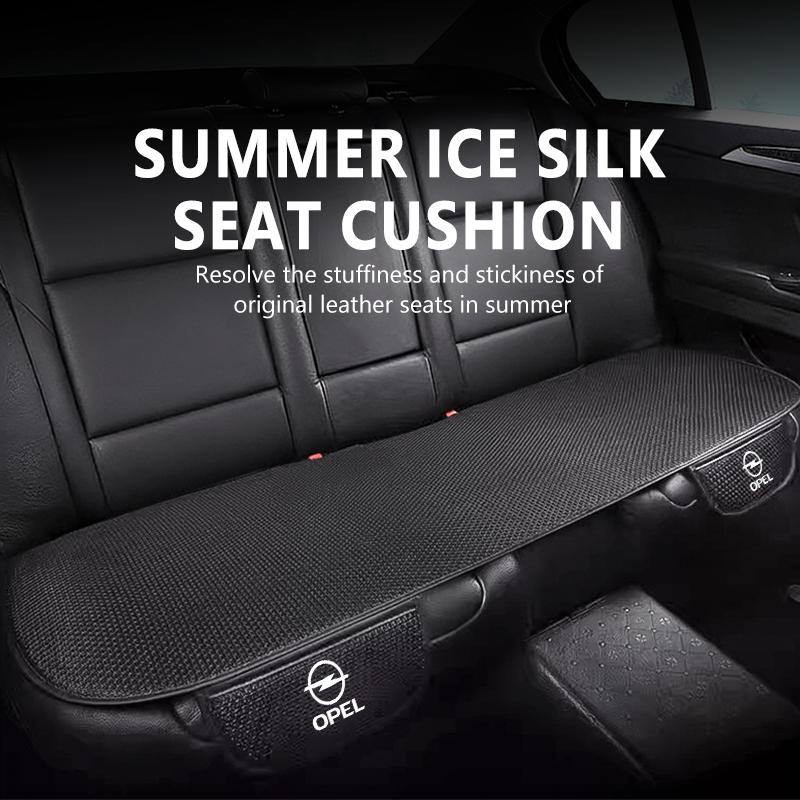 For Opel Breathable Cooling Summer Car Seat Cover Mat Phone Storage Corsa D Astra G H J K F Mokka C Zafira B Vectra