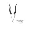 Adjustable Headband Cosplay Headwear for Halloween Party Wear Sheep Horn Hair Band Carnival Headpiece Party Supplies
