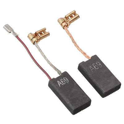 12.5x6.4x25.2мм Угольные щетки 1617014135 2шт Для 11235EVS (0611235739)
