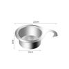 Stainless Steel Sink Drain Basket Kitchen Basin Organizer Filter Storage Shelf