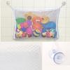 Baby Bathroom Hanging Mesh Bath Toy Storage Bag Net Suction Cup Baskets Shower Toy Organiser Bags