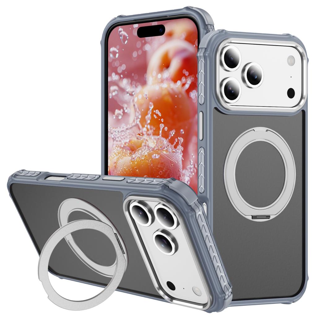 Для iPhone 17 Pro Чехол Совместимый с MagSafe Приятный на ощупь Амортизирующий TPU+PC Чехол для телефона