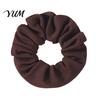 Small Storage Bag Hair Accessory Pocket Scrunchies Ties with Hidden Zipper, Ponytail Holder Elastic Secret Compartment, Scrunchies, Bands for