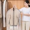 Нетканый материал для одежды, пылевой мешок для домашнего костюма, пальто, пуховика, подвесной мешок для хранения, бытовая прозрачная одежда, пылевой чехол