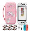 Чехол для Switch/Switch OLED/Switch Lite, портативная дорожная сумка для хранения Animal Crossing с 10 держателями игровых карт