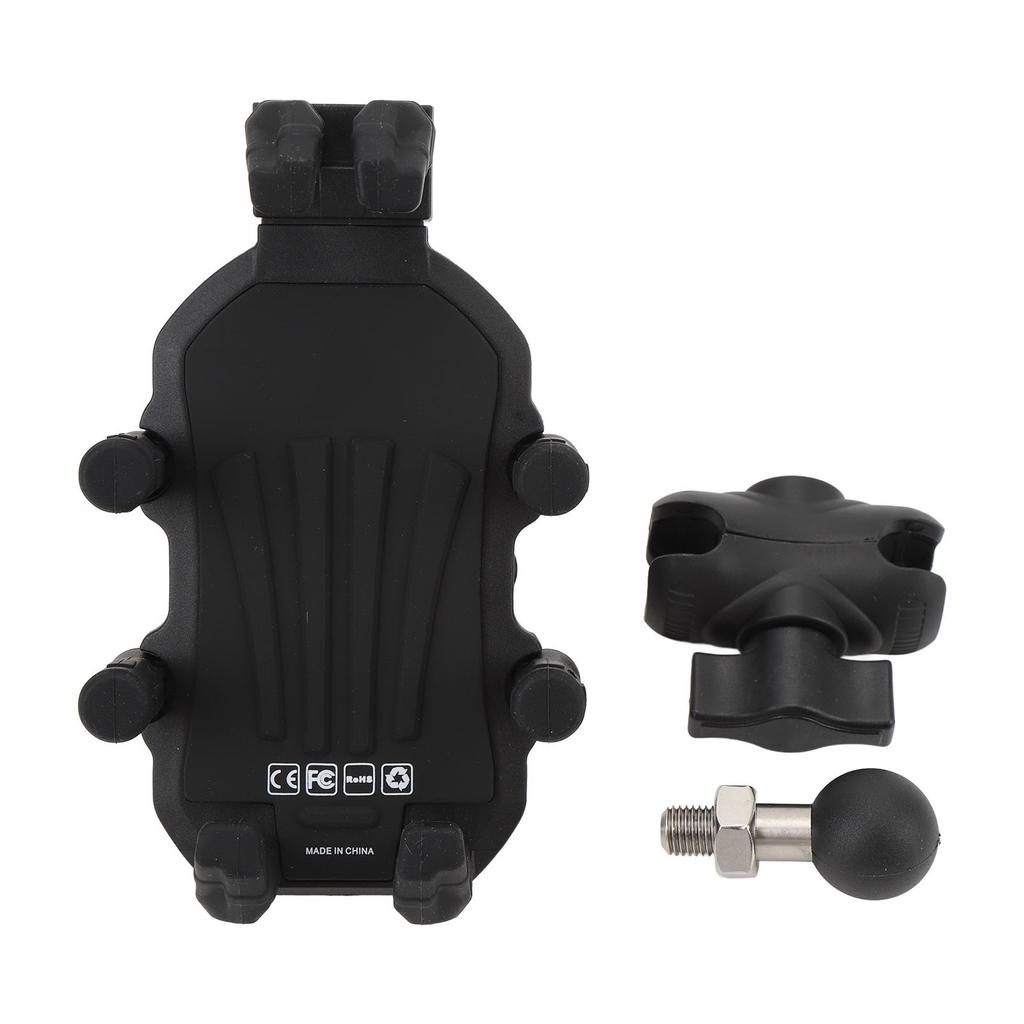 Крепление для телефона на вилку мотоцикла с гасителем вибрации, высокоскоростное, надежное, регулируемое крепление для