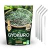 Gyokuro Green Tea 50 G + 4 Stainless Steel Straws
