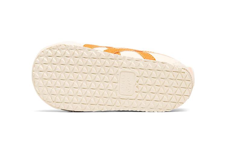 Onitsuka Tiger MEXICO 66 Slip Resistant Slip Resistant Low top Sports Casual Shoes Orange White Infant And Toddler 1184A034-103