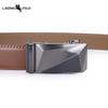 Высококачественный мужской ремень с автоматической пряжкой из натуральной коровьей кожи, простой, повседневный, деловой, универсальный ремень для брюк