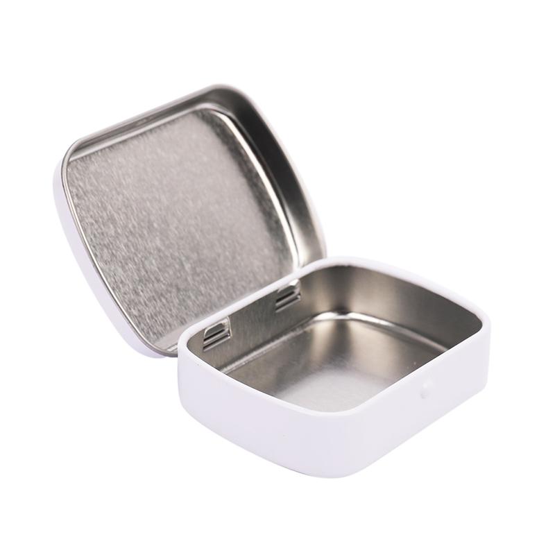 Набор для выживания, небольшой пустой металлический серебристый, черный флип-коробка для хранения ключей, конфет