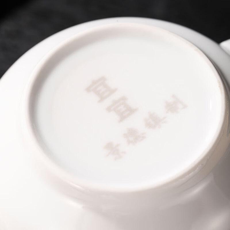 Jingdezhen Ceramic Office Mug with Lid and Handle
