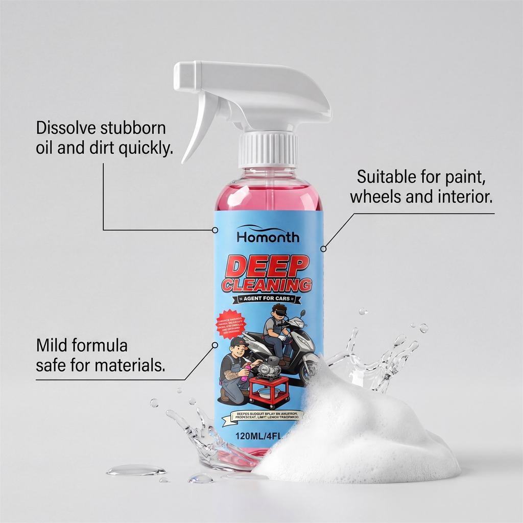 HOMONTH Car Cleaner Daily Decontamination Car Body Restore Shine Polishing Maintenance Agent