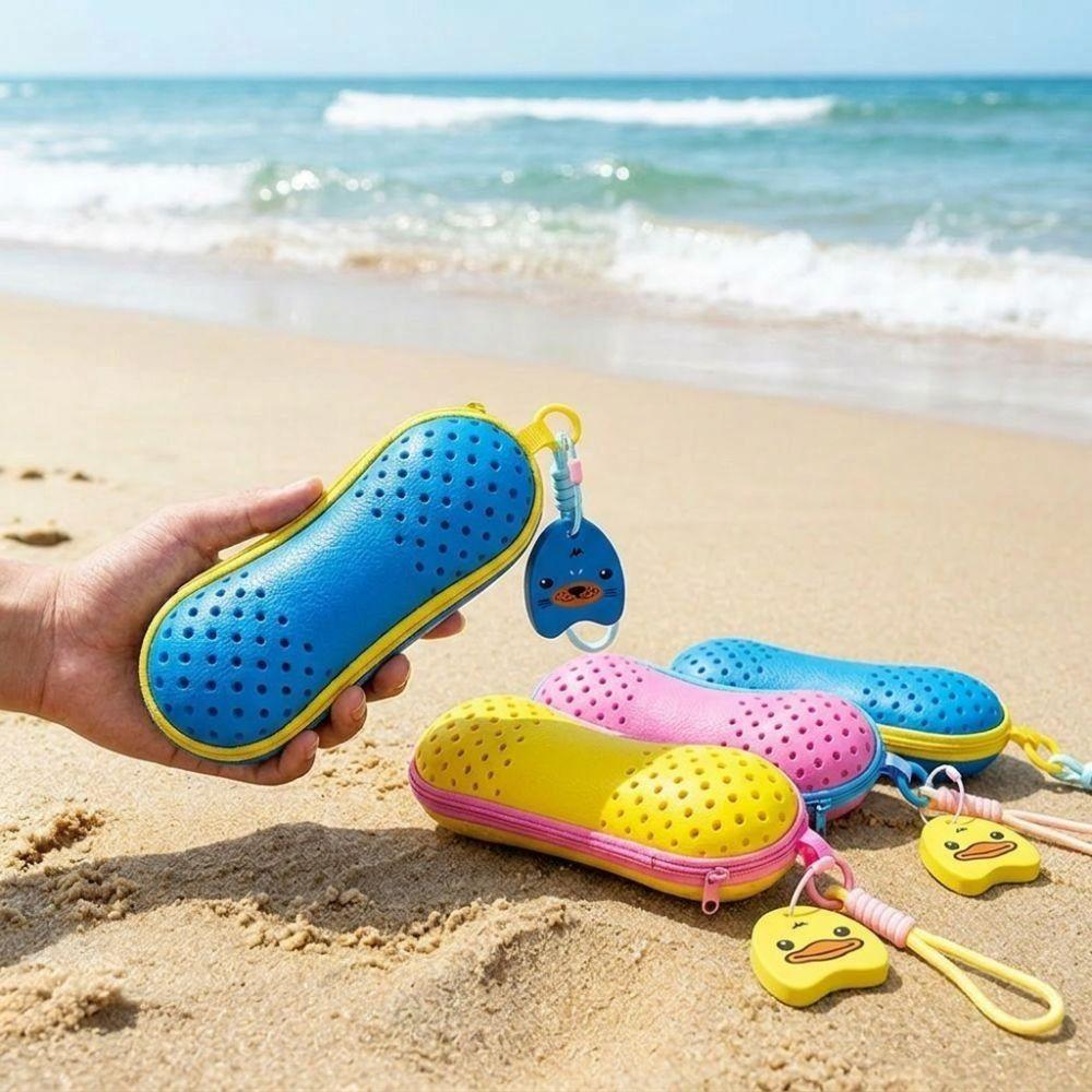 Ventilated Hole Swim Glasses Box EVA Hard Shell EVA Carry Case Pool Outdoor Trip