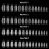 Quick Extension French Nail Dual Forms 14 Sizes Acrylic Nail Art Mold  Nail Art