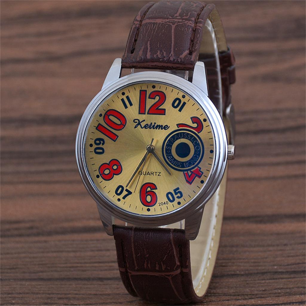 Men's Waterproof Luminous Running Alarm Clock Watch