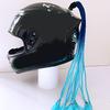 24-дюймовый шлем, косички, хвостик для женщин, мотоциклетный шлем, косички, хвостик для мотоцикла, косички, хвостик с присоской