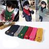 Fashion Accessories Winter Warm Neck Warmer Kids Scarf Knitting Shawl Knitted Wool