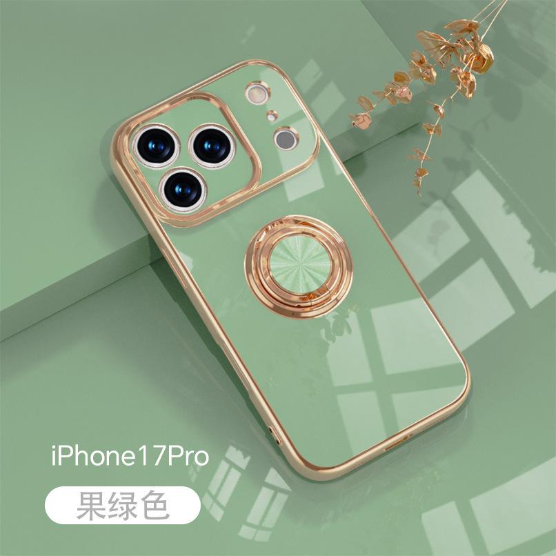 Применимо к чехлу для мобильного телефона iPhone11promax 1D однотонный держатель с кольцом-пряжкой Apple 11 автомобильный магнитный защитный чехол