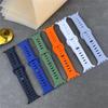 Soft Silicone Strap Compatible with Apple Watch Band 46/49/45/44/42/41/40/38mm,for iWatch Ultra/11/10/9/8/7/6/SE/5/4/3/2/1 Smart Watch Accessories