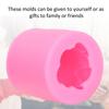 Non Stick Rose Silicone Mould 3D Shape 3D Rose Flower Mould Cake Tools Soap Mould  DIY Crafts