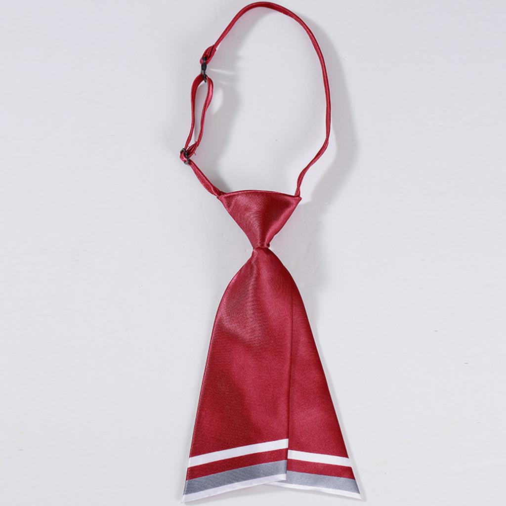 Shirt Tie Female Ins Harajuku Style Narrow Tie Double Layer Student Preppy Style Disco Jumping Cool Small Necktie Tie