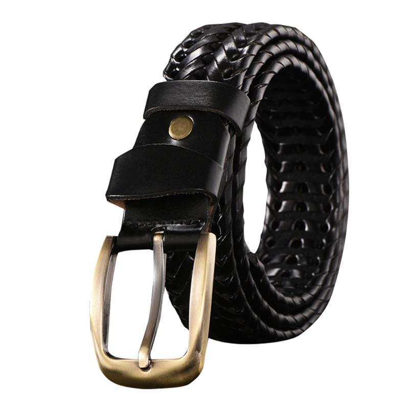 Плетеный ремень ручной работы