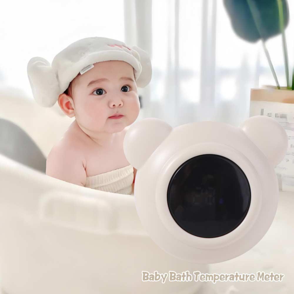 Детский термометр для воды в форме медвежонка Беспроводной измеритель температуры для купания ребенка Аксессуары для бассейна