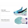 Li Ning Детские Тканевые Удобные Универсальные Нескользящие Низкие Повседневные Кроссовки Детские кроссовки Синие YKNU070-3