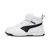 Rebound V6 Mid Top Kids Lifestyle Shoes White Children Aged 3 7 Years Old Kids' 393832-02