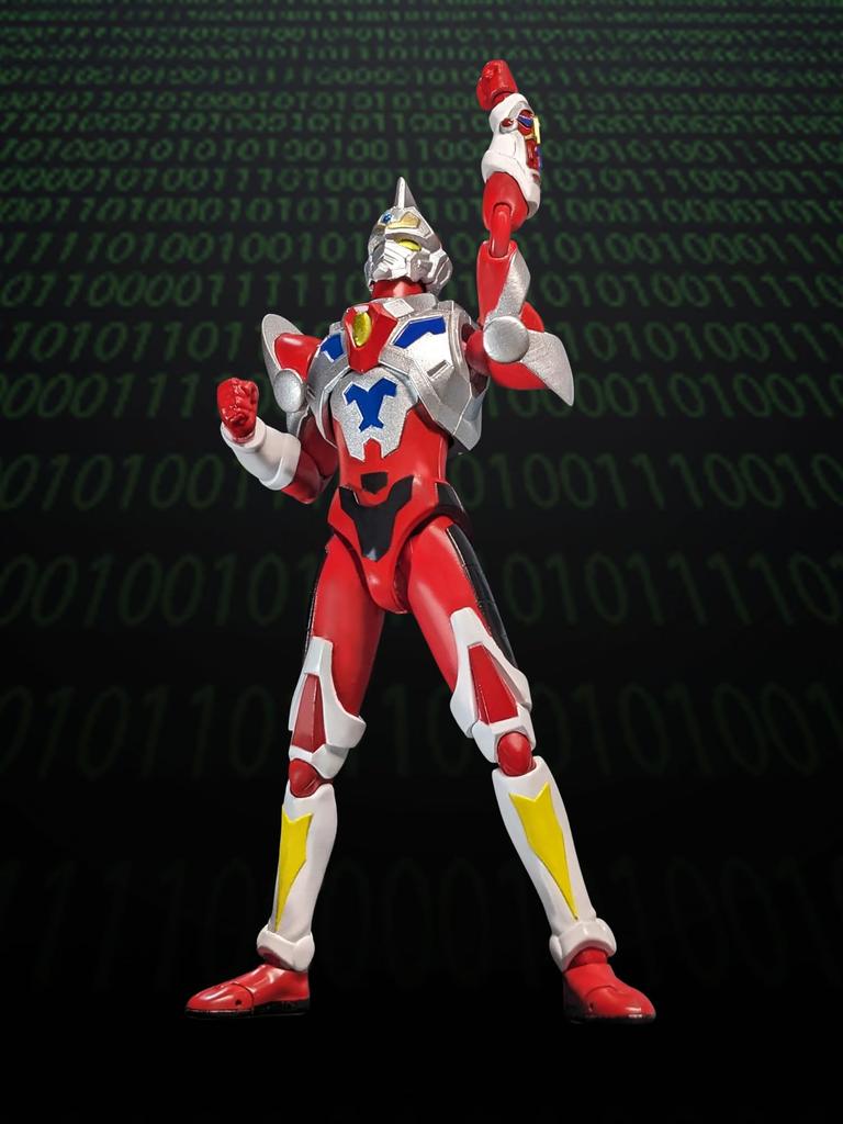 HAF Gridman Animation Style PVC ABS Painted Complete Figure Non-Scale &