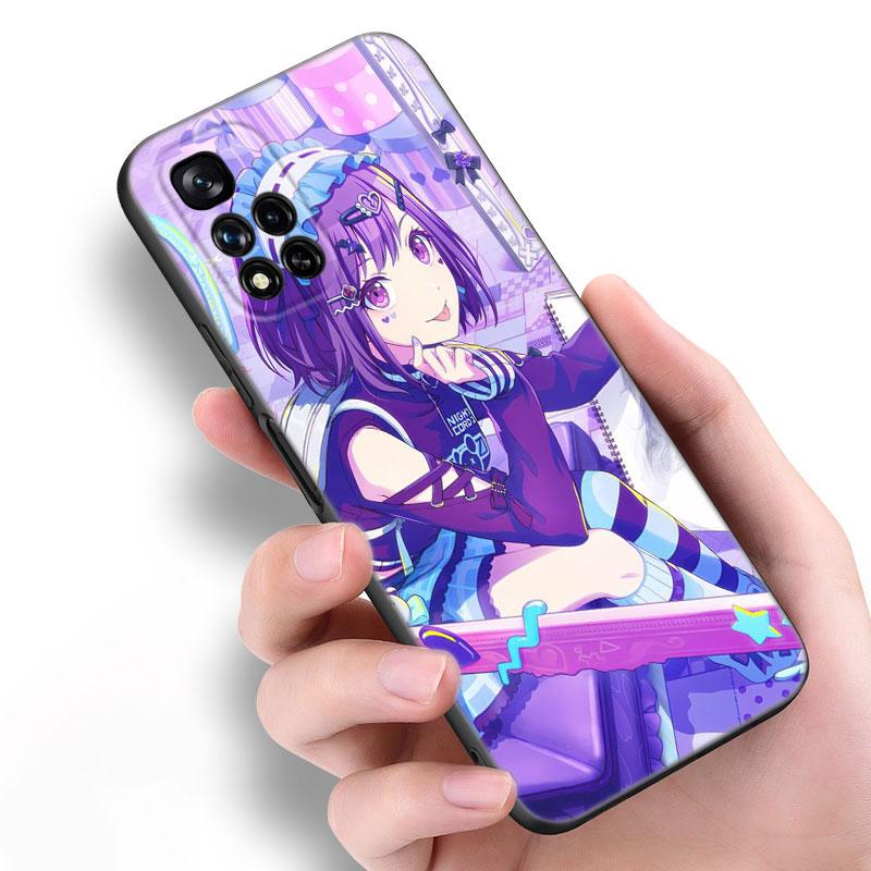 Игровой проект Sekai черный силиконовый чехол для телефона Xiaomi POCO X3 X4 NFC F5 M3 M4 M6 X5 X6 Pro F3 F4 GT 5G C55 C65 M5