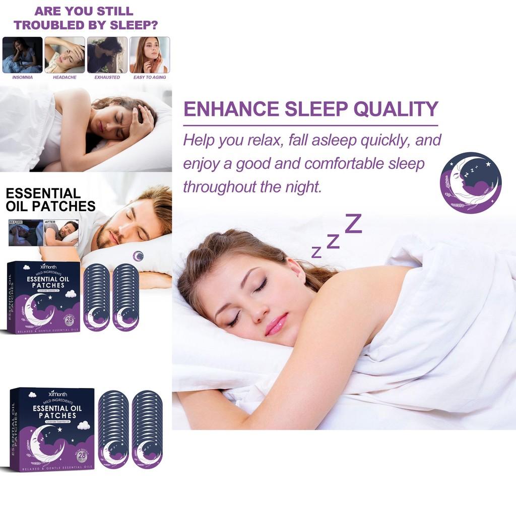 Ароматерапевтические пластыри для сна Ximonth для успокаивающей релаксации и спокойного сна 28 шт.
