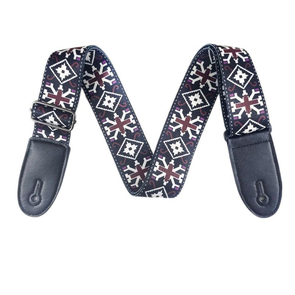 Vintage Guitar Strap Adjustable Guitar Shoulder Belt Electric Guitar Belts Guitar Accessories