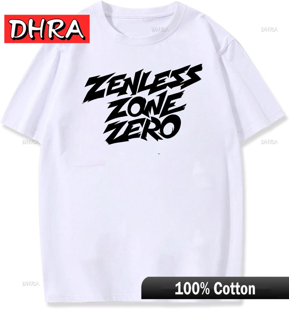 Kawaii Zenless Zone Zero TShirt ACG ARPG Game Fans Cosplay Graphic T Shirt Cotton Casual Fashion Streetwear Man Women Tshirt