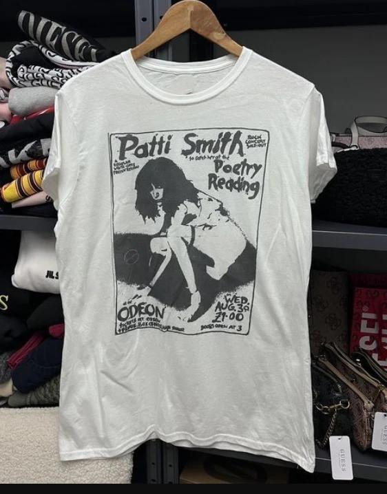 Футболка Patti Smith, хлопок, футболка ДЛЯ НОВОГО папы, День отца TU222 Унисекс футболка