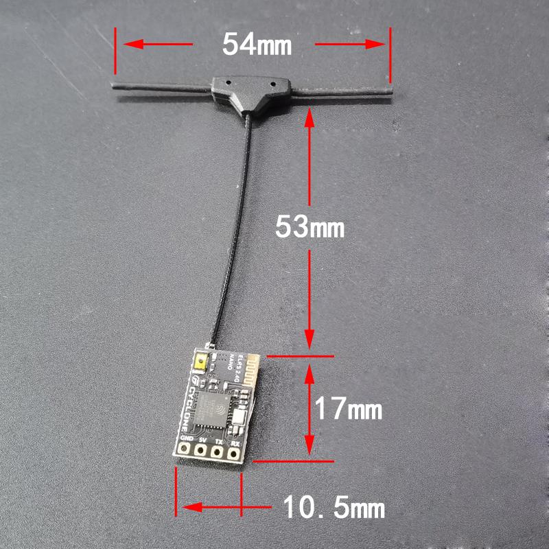 ELRS 2.4G Receiver ExpressLRS 2.4G RX Long Range Receiver for FPV Long Range Racing Drone