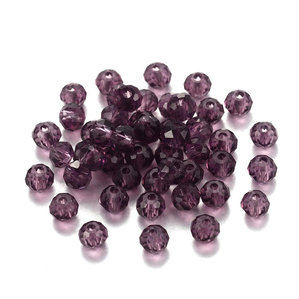 Набор для самостоятельного изготовления ювелирных изделий: Прозрачные стеклянные бусины 3-8 мм, рис, бриллианты, огранка кристаллов, в форме фонарика, разделительные бусины - идеально подходят для изготовления аксессуаров