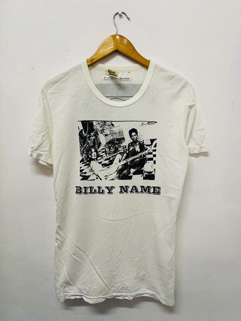 Vintage 90s Hysteric Glamour Japan : Billy Name Factory Foto T-Shirt / Modern Streetwear / Harajuku / Street Fashion / Tokyo Street / M