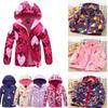 Куртка-дождевик, ветровка, водонепроницаемая парка с капюшоном для девочек и мальчиков в возрасте от 3 до 11 лет