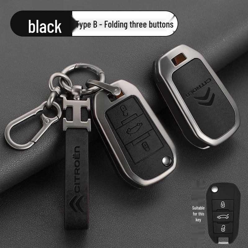 Key Cover for Dongfeng Citroen: Versailles C5X, 23 C6 Model, Tianyi Elysee, C3XR, Sega