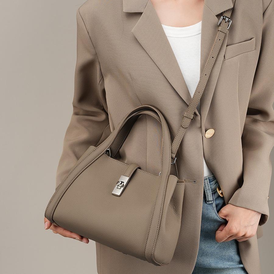 Большая сумка-тоут из воловьей кожи с верхним слоем, новая портативная сумка-корзина для капусты, портативная сумка через плечо на одно плечо