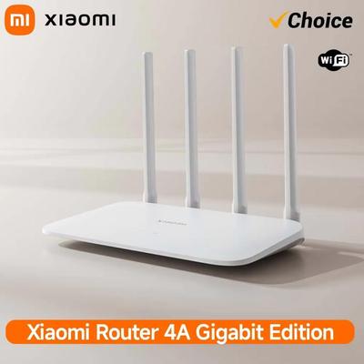 Xiaomi 5G Домашний Умный Роутер 4A Гигабитная Версия Двойной Гигабит 1200М Двухдиапазонная Беспроводная Скорость Четыре Антенны для Проникновения через Стены Интеграция Двух Диапазонов