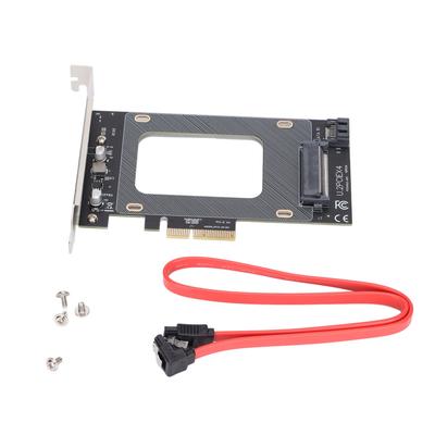 Адаптер U.2 - PCIe, 32 Гбит/с, высокоскоростная стабильная передача данных, низкая задержка, карта адаптера SFF‑8639 - SSD