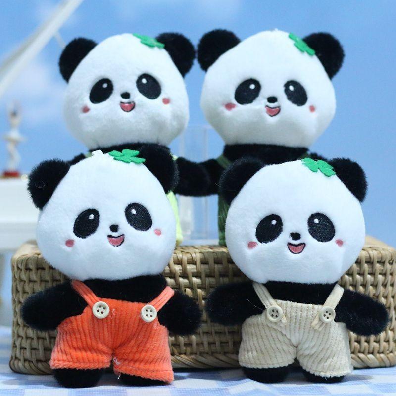 Cute And Cuddly Panda Plush Toy Pendant For Bags With High-quality Pp Cotton Fill