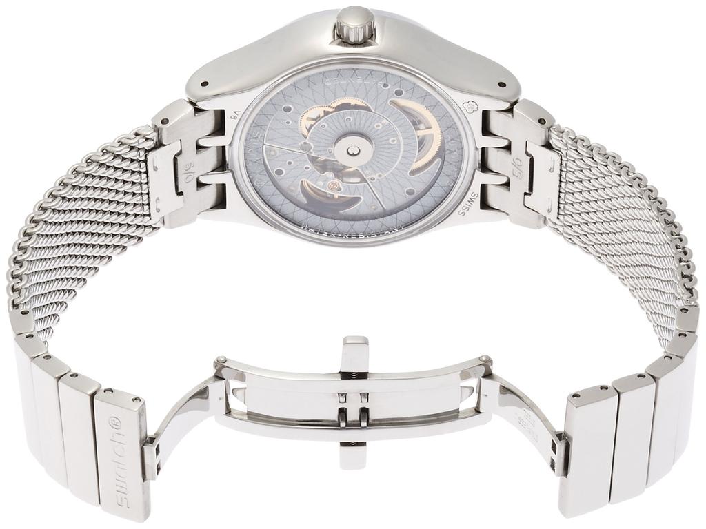 Swatch SISTEM51 IRONY Automatic Watch, SISTEM STALAC L (Size L), Men's, YIS406GA [Officially Imported]