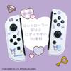 Прозрачный чехол для Switch OLED #Unipo Sanrio Characters Kuromi ALG-NSUQKUSC
