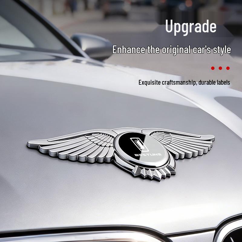 Наклейка-эмблема на капот автомобиля Besturn для моделей T77, B50, T99, B70, X80, X40