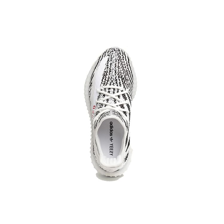 Adidas Оригинальные Yeezy Boost 350 V2 Zebra Спортивные Удобные Прочные Нескользящие Низкие Повседневные Кроссовки Унисекс Белый Черный CP9654-2020